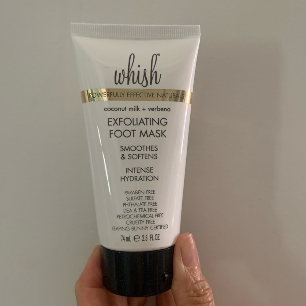 Whish Exfoliating Foot Mask NEW IN BOX